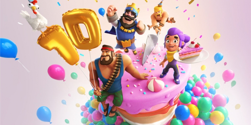Clash Royale celebra los 10 años de sus creadores