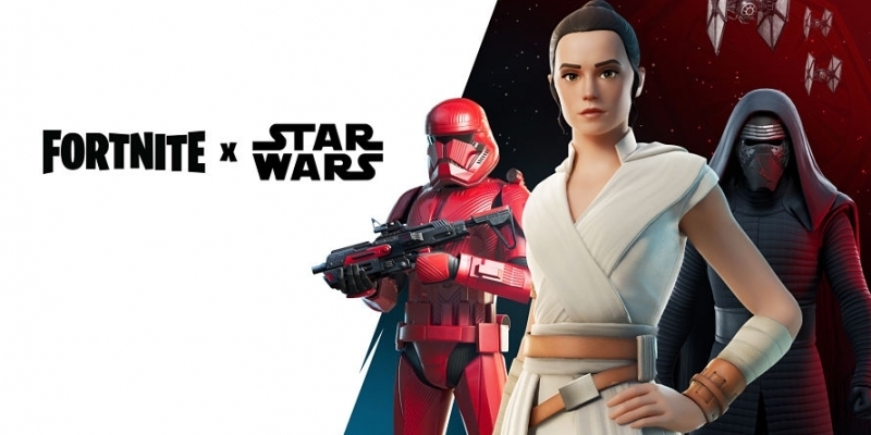Epic Fortnite celebra Star Wars