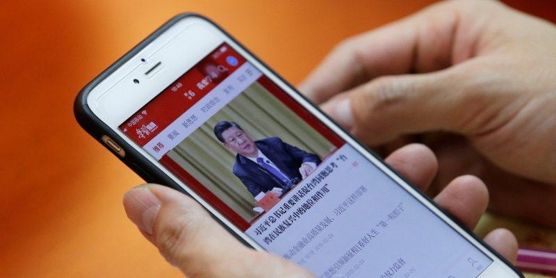 La puerta trasera por la que espía en gobierno chino en la aplicación Study the great nation