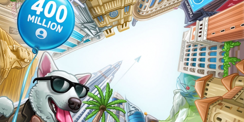 Telegram celebra 400 millones de usuarios
